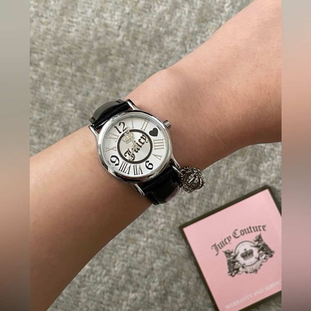 Juicy Couture Silver and Black Watch